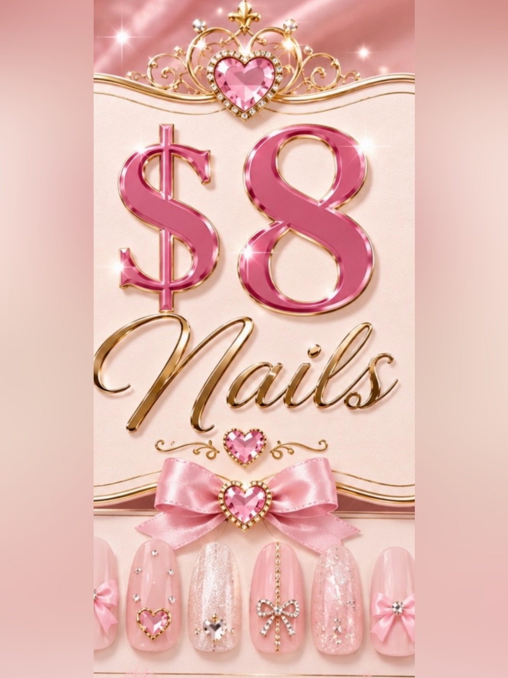 $8 Nails Party Set